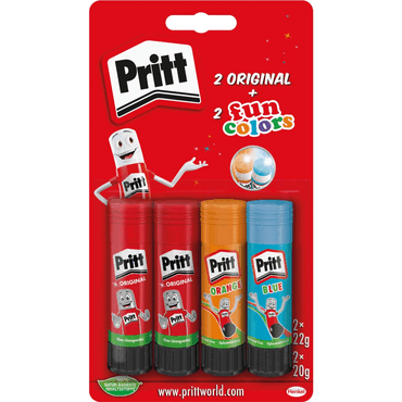 12 x Pritt Klebestifte Pritt 2x22g+2x20g 12 x Pritt Klebestifte Pritt 2x22g+2x20g von Pritt