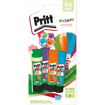 12 x Pritt Klebestifte Pritt fun colours 4x10g 12 x Pritt Klebestifte Pritt fun colours 4x10g von Pritt