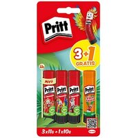 3 + 1 GRATIS: 3 Pritt Klebestifte 3x 11,0 g + GRATIS Klebestift 10,0 g von Pritt