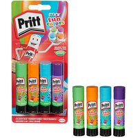 4 Pritt fun colors Klebestifte 10,0 g von Pritt