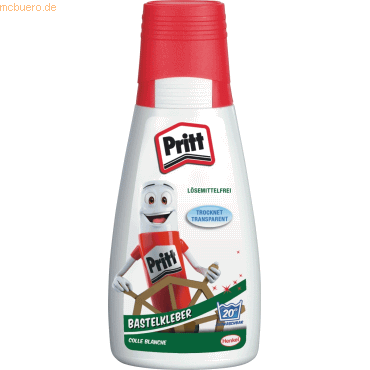 6 x Pritt Bastelkleber Mr. Pritt lösungsmittelfrei 100g von Pritt