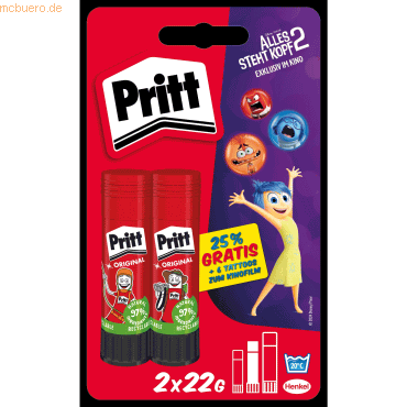 Pritt Klebestift PBS6B 2x22g von Pritt