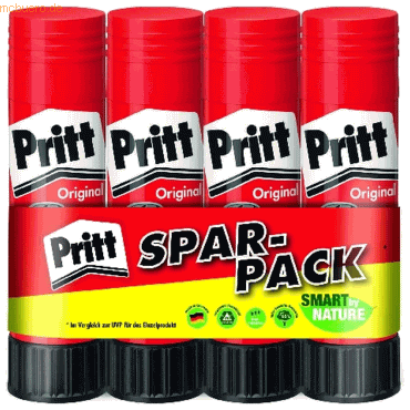 Pritt Klebestift Pritt 22g 4 Stück Pritt Klebestift Pritt 22g 4 Stück von Pritt