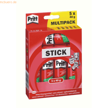 Pritt Klebestifte 40g VE=4+1 Stück Pritt Klebestifte 40g VE=4+1 Stück von Pritt