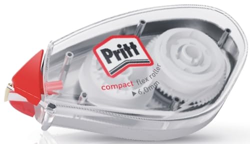 Pritt Korrekturroller Compact Flex 10m x 6mm transparent Pritt Korrekturroller Compact Flex 10m x 6mm transparent von Pritt