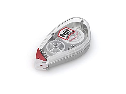 Pritt Korrekturroller Compact Flex Korrekturband Maus 1 Stück/Einfache Anwendung durch flexible Spitze/Bandmaße: 4,2mm x 10m/ 100% recycelbar/loch zum Aufhängen Pritt Korrekturroller Compact Flex Korrekturband Maus 1 Stück/Einfache Anwendung durch flexible Spitze/Bandmaße: 4,2mm x 10m/ 100% recycelbar/loch zum Aufhängen von Pritt
