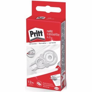 Pritt Nachfüllkassette für Korrekturroller Refill Flex 12m x 4,2mm von Pritt