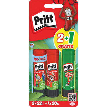 Pritt Pritt Klebestift 2+1, Sonderedition Klebe natürlich, sort., 2 x Pritt Pritt Klebestift 2+1, Sonderedition Klebe natürlich, sort., 2 x von Pritt