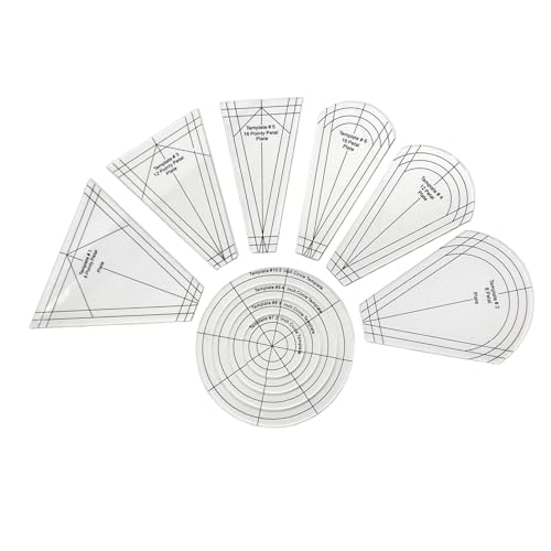 Prmaylis 10 PCs/Setzen Sie Reguläre Plattenvorlagen Quilt Lineal Nähen Patchwork Vorlagen Für Quilt Und Handwerk Einfach Zu Bedienen Prmaylis 10 PCs/Setzen Sie Reguläre Plattenvorlagen Quilt Lineal Nähen Patchwork Vorlagen Für Quilt Und Handwerk Einfach Zu Bedienen von Prmaylis