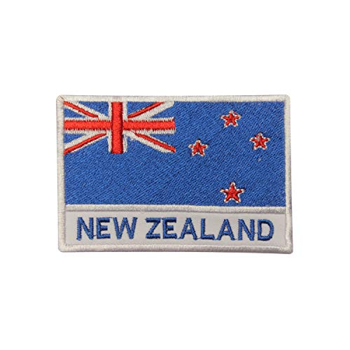 Aufnäher / Aufbügler mit Nationalflagge von Neuseeland, bestickt, 9 x 6 cm Aufnäher / Aufbügler mit Nationalflagge von Neuseeland, bestickt, 9 x 6 cm von Pro Armour