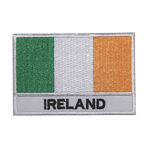 Irland-Flagge, bestickt, zum Aufnähen oder Aufbügeln, 9 x 6 cm Irland-Flagge, bestickt, zum Aufnähen oder Aufbügeln, 9 x 6 cm von Pro Armour