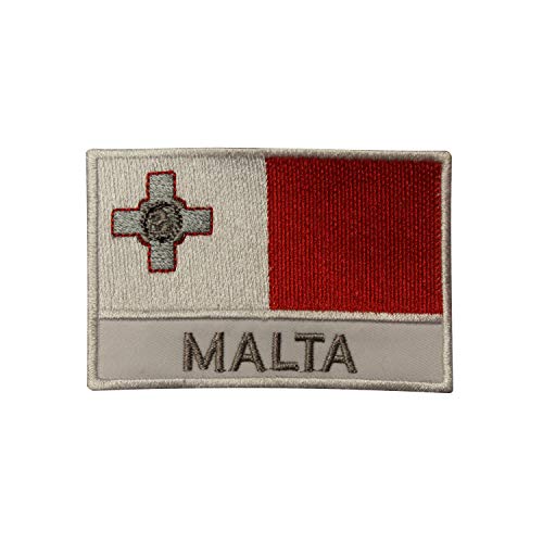 Malta Nationalflagge, bestickt, zum Aufbügeln oder Aufnähen, Abzeichen für Kleidung etc., 9 x 6 cm Malta Nationalflagge, bestickt, zum Aufbügeln oder Aufnähen, Abzeichen für Kleidung etc., 9 x 6 cm von Pro Armour