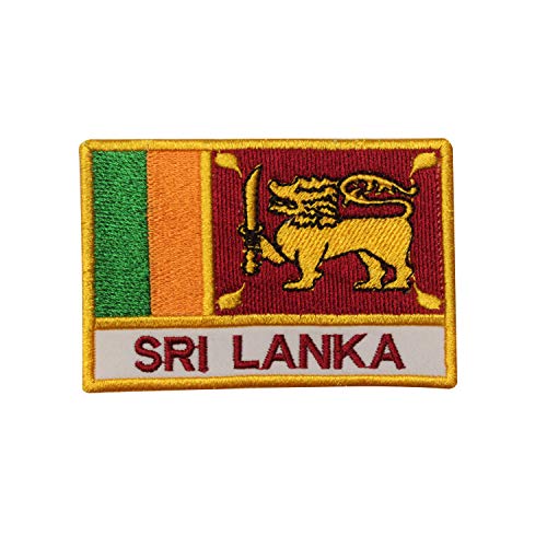 Sri Lanka Nationalflagge bestickt zum Aufbügeln oder Aufnähen, Abzeichen für Kleidung etc. 9 x 6 cm Sri Lanka Nationalflagge bestickt zum Aufbügeln oder Aufnähen, Abzeichen für Kleidung etc. 9 x 6 cm von Pro Armour