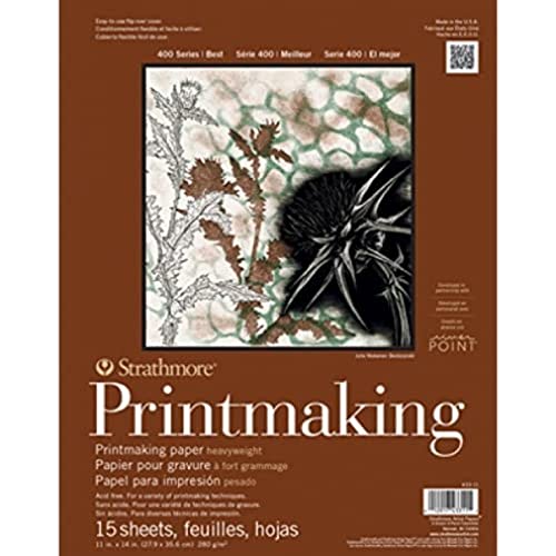 Pro-Art (433-11 Strathmore Papierblock, 27,9 x 35,6 cm, 15 Blatt, Papier, braun, 11"X14" Pro-Art (433-11 Strathmore Papierblock, 27,9 x 35,6 cm, 15 Blatt, Papier, braun, 11"X14" von Strathmore