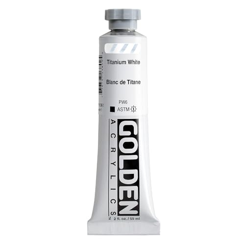 Pro-Art Wandbild Golden Heavy Body Acrylfarbe 2 Oz -Titanium weiß von Pro-Art