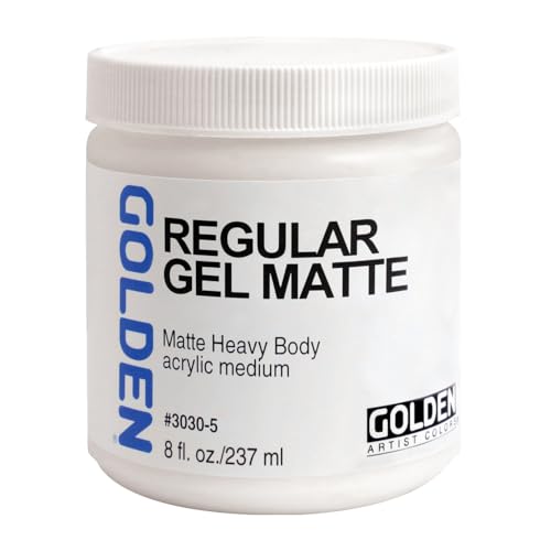 Regular Gel Medium 8 Ounces-Matte von Pro-Art