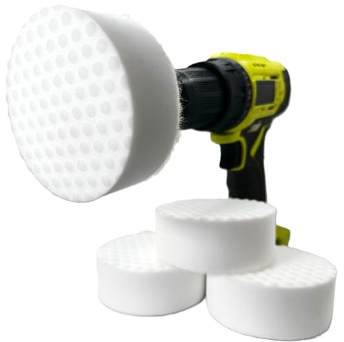 11.4 cm großer magischer Schwamm-Radiergummi, 6-teiliges Set mit Bohraufsatz, 25 % dicker, ultra-langlebiger Melamin-Reinigungsradierer-Pads für Badezimmer, Sockelleisten, Buntstiftmarker und mehr 11.4 cm großer magischer Schwamm-Radiergummi, 6-teiliges Set mit Bohraufsatz, 25 % dicker, ultra-langlebiger Melamin-Reinigungsradierer-Pads für Badezimmer, Sockelleisten, Buntstiftmarker und mehr von Pro-Graad