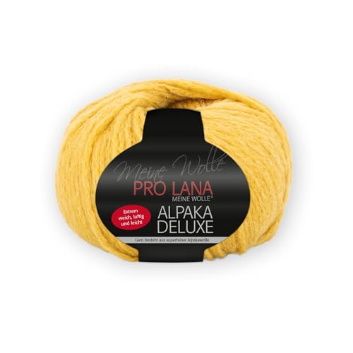 PRO LANA Alpaka Deluxe 22 - gelb PRO LANA Alpaka Deluxe 22 - gelb von PRO LANA