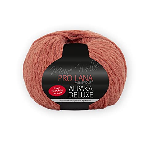 PRO LANA Alpaka Deluxe - Farbe: Rost (28) - 50 g/ca. 150 m Wolle PRO LANA Alpaka Deluxe - Farbe: Rost (28) - 50 g/ca. 150 m Wolle von PRO LANA
