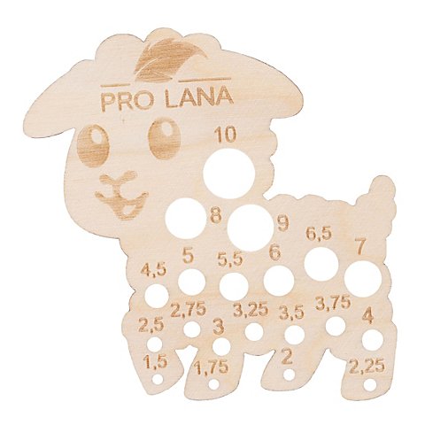 Pro Lana Nadelmaß "Schaf" für Stricknadeln Pro Lana Nadelmaß "Schaf" für Stricknadeln von Pro Lana