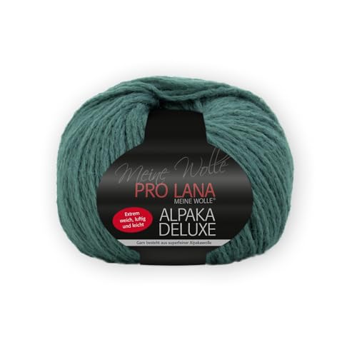 PRO LANA Alpaka Deluxe - Farbe: Petrol (68) - 50 g/ca. 150 m Wolle PRO LANA Alpaka Deluxe - Farbe: Petrol (68) - 50 g/ca. 150 m Wolle von PRO LANA