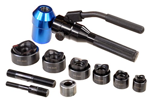 Pro-Lift-Montagetechnikk Blechlocher Set hydraulisch, 22,5mm - 61,5mm, roter Koffer, 00240 Pro-Lift-Montagetechnikk Blechlocher Set hydraulisch, 22,5mm - 61,5mm, roter Koffer, 00240 von Pro-Lift-Montagetechnik