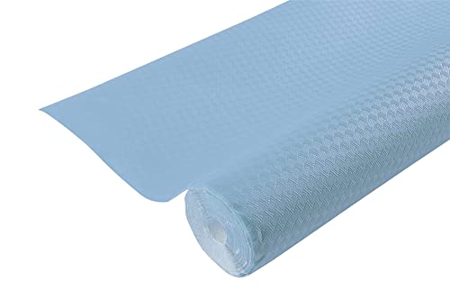 Pronappe Tischdecke 800615I Pack Einweg-Tischdecken aus geprägtem Papier, einzigartige, ästhetische und tiefe Prägung Länge 6m Breite 1,20m (pro Rolle) Farbe hellblau von Pro Nappe