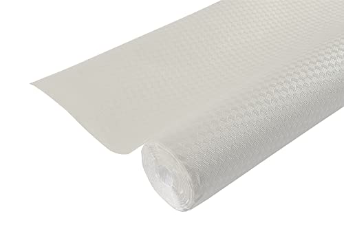 Pronappe Tischdecke 802001I Einweg-Tischdecke aus geprägtem Papier, einzigartige, ästhetische und tiefe Prägung Länge 20m Breite 1,20m (pro Rolle) Farbe weiß hergestellt in Frankreich von Pro Nappe