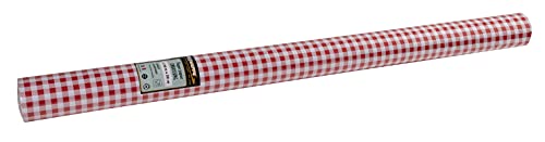 Pronappe Tischdecke 802070I Einweg-Tischdecke aus geprägtem Papier, einzigartige, ästhetische und tiefe Prägung Länge 20m Breite 1,20m (pro Rolle) Farbe Vichy-Rot Pronappe Tischdecke 802070I Einweg-Tischdecke aus geprägtem Papier, einzigartige, ästhetische und tiefe Prägung Länge 20m Breite 1,20m (pro Rolle) Farbe Vichy-Rot von Pro Nappe