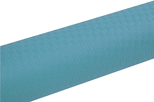 Pronappe Tischdecke 800639I 16er Pack Einweg-Tischdecken aus geprägtem Papier, einzigartige, ästhetische tiefe Prägung Länge 6m Breite 1,20m (pro Rolle) Farbe türkisblau hergestellt in Frankreich von Pro Nappe