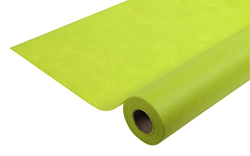 Pronappe Tischdecke R781231I Einweg-Tischdecke aus Spunbond-Vlies Länge 50,4m Breite 1,20m (pro Rolle), vorgeschnitten alle 1,20m Farbe Kiwi Reißfestes, wasserabweisendes und abwischbares Material Pronappe Tischdecke R781231I Einweg-Tischdecke aus Spunbond-Vlies Länge 50,4m Breite 1,20m (pro Rolle), vorgeschnitten alle 1,20m Farbe Kiwi Reißfestes, wasserabweisendes und abwischbares Material von Pro Nappe