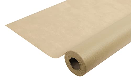 Pronappe Tischdecke R782042I Einweg-Tischdecke aus Spunbond-Vlies Länge 20m Breite 1,20m (pro Rolle) Farbe Beige reißfestes, wasserabweisendes und abwischbares Material von Pro Nappe