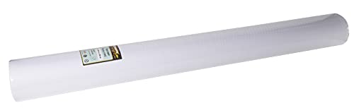 Pro Nappe Pronappe Tischdecke 805001I Einweg-Tischdecke aus geprägtem Papier, einzigartige, ästhetische und tiefe Prägung Länge 50m Breite 1,20m (pro Rolle) Farbe weiß hergestellt in Frankreich von Pro Nappe