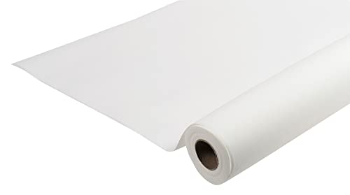 Pronappe Tischdecke R580601I Einweg-Tischdecke Länge 6m Breite 1,20m (pro Rolle) Farbe weiß Airlaid-Vliesstoff, Material mit Textileffekt und perfektem Fall, stoffähnlich von Pro Nappe