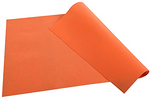 Pronappe Tischdecke S340143I 100er Pack Tischset aus Spunbond-Vlies Reißfestes, wasserabweisendes und abwischbarer Stoff 30 x 40 Farbe Orange hergestellt in Frankreich von Pro Nappe