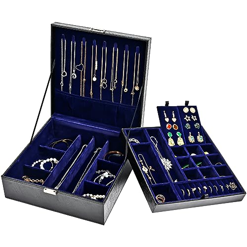 ProCase Schmuckschatulle Damen Leder, Schmuckkästchen mit 2 Ebenen Schmuckkasten Schmuckkoffer Schmuckaufbewahrung Schmuckbox Jewelry Box für Ringe, Ohrringe, Halsketten, Armbänder -Wassermelonenrot ProCase Schmuckschatulle Damen Leder, Schmuckkästchen mit 2 Ebenen Schmuckkasten Schmuckkoffer Schmuckaufbewahrung Schmuckbox Jewelry Box für Ringe, Ohrringe, Halsketten, Armbänder -Wassermelonenrot von ProCase