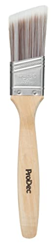 ProDec 38 mm - Professioneller synthetischer Pinsel, Langer Stiel von Premier Trade, Kantenstreicharbeiten an scharfen Kanten, Dispersions-, Glanz- und Satinfarben auf Wänden, Decken, Holz und Metall ProDec 38 mm - Professioneller synthetischer Pinsel, Langer Stiel von Premier Trade, Kantenstreicharbeiten an scharfen Kanten, Dispersions-, Glanz- und Satinfarben auf Wänden, Decken, Holz und Metall von ProDec