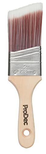 ProDec 50 mm - Professioneller synthetischer Pinsel, kurzer Stiel von Premier Trade, Kantenstreicharbeiten an scharfen Kanten, Dispersions-, Glanz- und Satinfarben auf Wänden, Decken, Holz und Metall ProDec 50 mm - Professioneller synthetischer Pinsel, kurzer Stiel von Premier Trade, Kantenstreicharbeiten an scharfen Kanten, Dispersions-, Glanz- und Satinfarben auf Wänden, Decken, Holz und Metall von ProDec