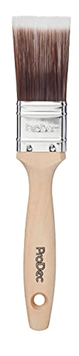 ProDec Premier 38 mm - professioneller synthetischer Pinsel für Glatte Lackierung mit Dispersions-, Glanz- und Satinfarben auf Wänden, Decken, Holz und Metall ProDec Premier 38 mm - professioneller synthetischer Pinsel für Glatte Lackierung mit Dispersions-, Glanz- und Satinfarben auf Wänden, Decken, Holz und Metall von ProDec