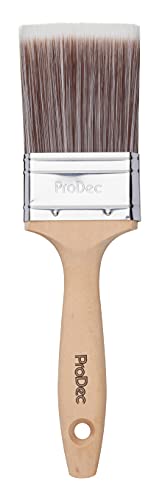 ProDec Premier 63 mm - professioneller synthetischer Pinsel für Glatte Lackierung mit Dispersions-, Glanz- und Satinfarben auf Wänden, Decken, Holz und Metall ProDec Premier 63 mm - professioneller synthetischer Pinsel für Glatte Lackierung mit Dispersions-, Glanz- und Satinfarben auf Wänden, Decken, Holz und Metall von ProDec