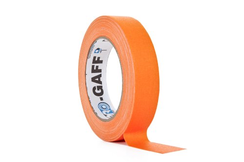 ProTapes/Permacel Klebeband, fluoreszierend, 24 mm x 22,8 m, orange, PROGAFF24NOR von ProTapes/Permacel