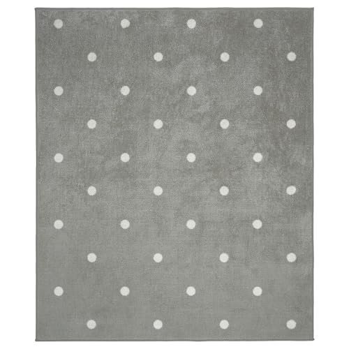 ProTuning LEN Teppich, gepunktet/grau, 133x160 cm von ProTuning