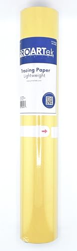 Proartek Drafting PK00050 TP1250Y1WP030N Transparentpapierrolle, 30,5 cm x 45,7 m, 2,5 cm Kern, transparente Oberfläche, geeignet für Bleistift, Tinte und Marker, 3,6 kg, Grundgewicht Proartek Drafting PK00050 TP1250Y1WP030N Transparentpapierrolle, 30,5 cm x 45,7 m, 2,5 cm Kern, transparente Oberfläche, geeignet für Bleistift, Tinte und Marker, 3,6 kg, Grundgewicht von Proartek