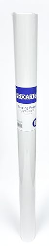 Proartek Drafting PK00051 TP2425W1WP030N Transparentpapierrolle, 55 W-D, Weiß, 61 cm x 22,7 m, 2,5 cm Kern, transparente Oberfläche, geeignet für Bleistift, Tinte und Marker, 3,6 kg Grundgewicht Proartek Drafting PK00051 TP2425W1WP030N Transparentpapierrolle, 55 W-D, Weiß, 61 cm x 22,7 m, 2,5 cm Kern, transparente Oberfläche, geeignet für Bleistift, Tinte und Marker, 3,6 kg Grundgewicht von Proartek