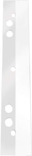 Abheftstreifen selbstkleb 50ST CONNECT KF27047 A5 Zum Aufkleben und Abheften 125 x 25 mm, reißfestes Polyester transparent, eine S von Probeco A/S