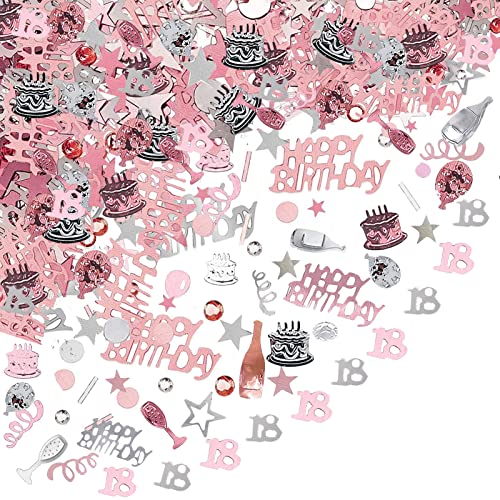 18.Geburtstag Dekorationen Konfetti Probuk Roségold Zahlenkonfetti Tischdeko Streudeko,Glitter Geburtstag Konfetti Tischdekorationen für Geburtstag Frau Mann JubiläUm Party Geschenk Tasche 18.Geburtstag Dekorationen Konfetti Probuk Roségold Zahlenkonfetti Tischdeko Streudeko,Glitter Geburtstag Konfetti Tischdekorationen für Geburtstag Frau Mann JubiläUm Party Geschenk Tasche von Probuk