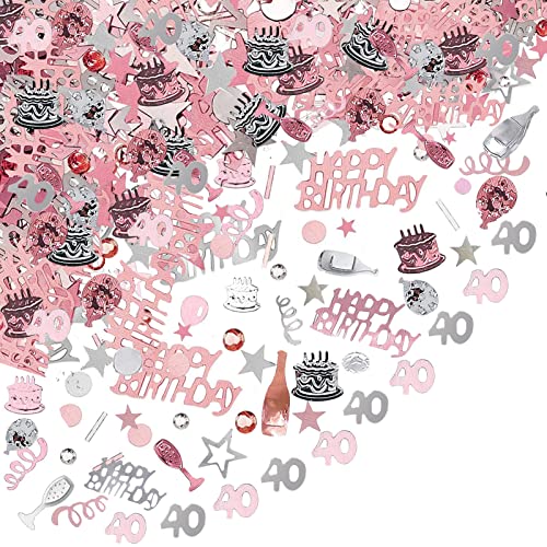 40.Geburtstag Dekorationen Konfetti Probuk Roségold Zahlenkonfetti Tischdeko Streudeko,Glitter Geburtstag Konfetti Tischdekorationen für Geburtstag Frau Mann JubiläUm Party Geschenk Tasche 40.Geburtstag Dekorationen Konfetti Probuk Roségold Zahlenkonfetti Tischdeko Streudeko,Glitter Geburtstag Konfetti Tischdekorationen für Geburtstag Frau Mann JubiläUm Party Geschenk Tasche von Probuk