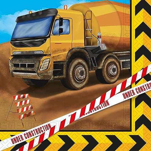 20 Servietten Baustelle Party 20 Servietten Baustelle Party von Procos