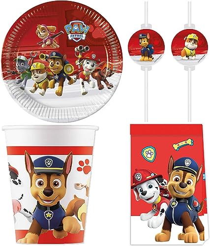 32-tlg. Set Kindergeburtstag Party Feier Fete Deko Motto Paw Patrol Ready for Action 32-tlg. Set Kindergeburtstag Party Feier Fete Deko Motto Paw Patrol Ready for Action von Procos