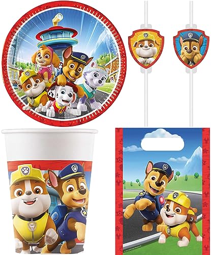 32-tlg. Set Kindergeburtstag Party Feier Fete Deko Motto Paw Patrol Rescue Heroes 32-tlg. Set Kindergeburtstag Party Feier Fete Deko Motto Paw Patrol Rescue Heroes von Procos